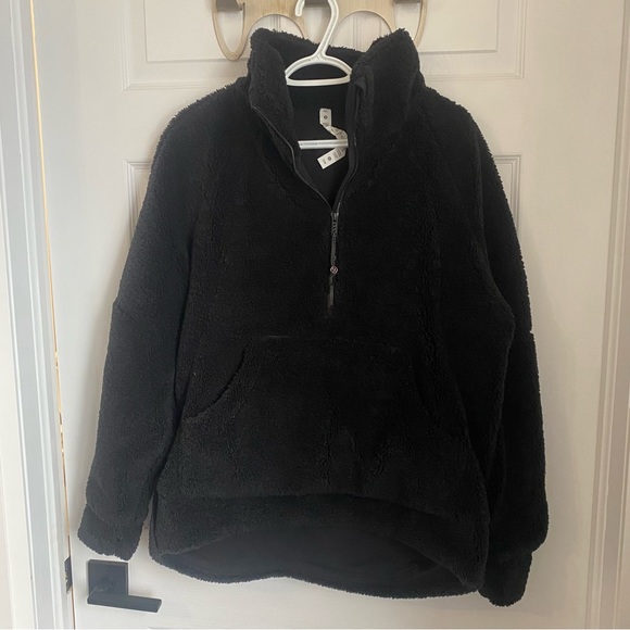 lululemon athletica Tops - lululemon Scuba Oversized Fleece Funnel Neck 1/2 Zip